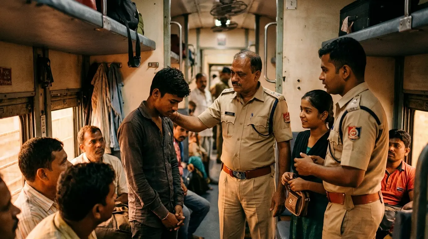 कंचनजंगा एक्सप्रेस में RPF का एक्शन: लापता नाबालिग फरक्का से बरामद,एक युवक गिरफ्तार