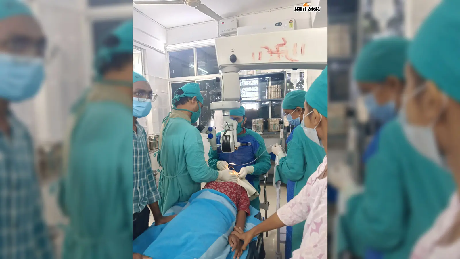 SNMMCH में चुनौतीपूर्ण मोतियाबिंद सर्जरी सफल, हृदय रोग से पीड़ित मरीज का हुआ ऑपरेशन