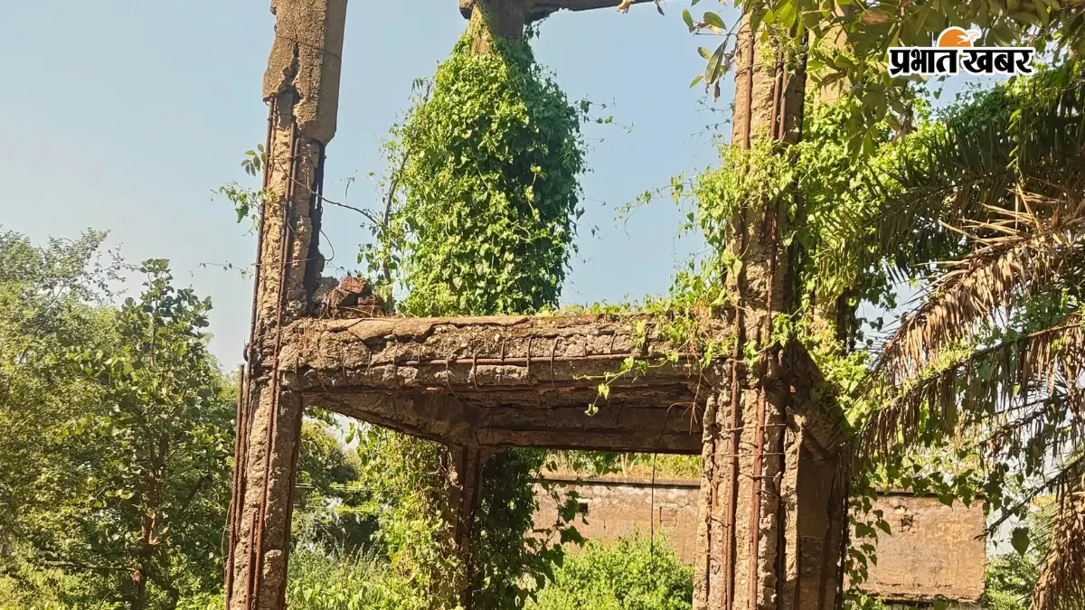 पिंड्राजोरा में जर्जर जलमीनार से हादसे की आशंका, ग्रामीणों को सता रहा हादसे का डर