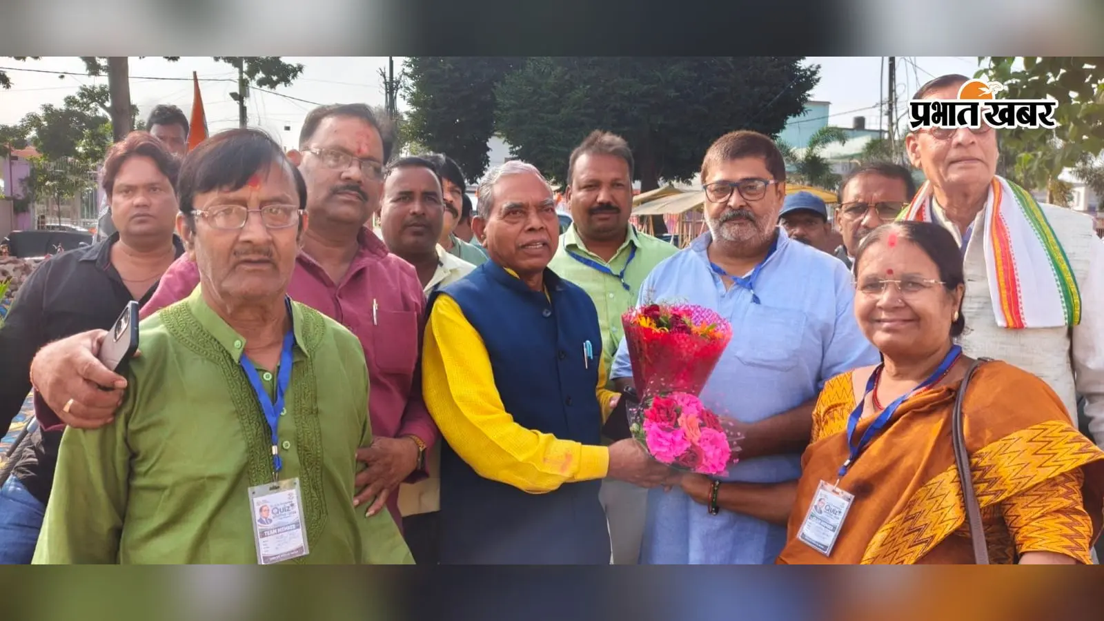 अंबेडकर क्विज प्रतियोगिता में पहुंचे प्रदेश अध्यक्ष,कांग्रेस कार्यकर्ताओं ने किया स्वागत