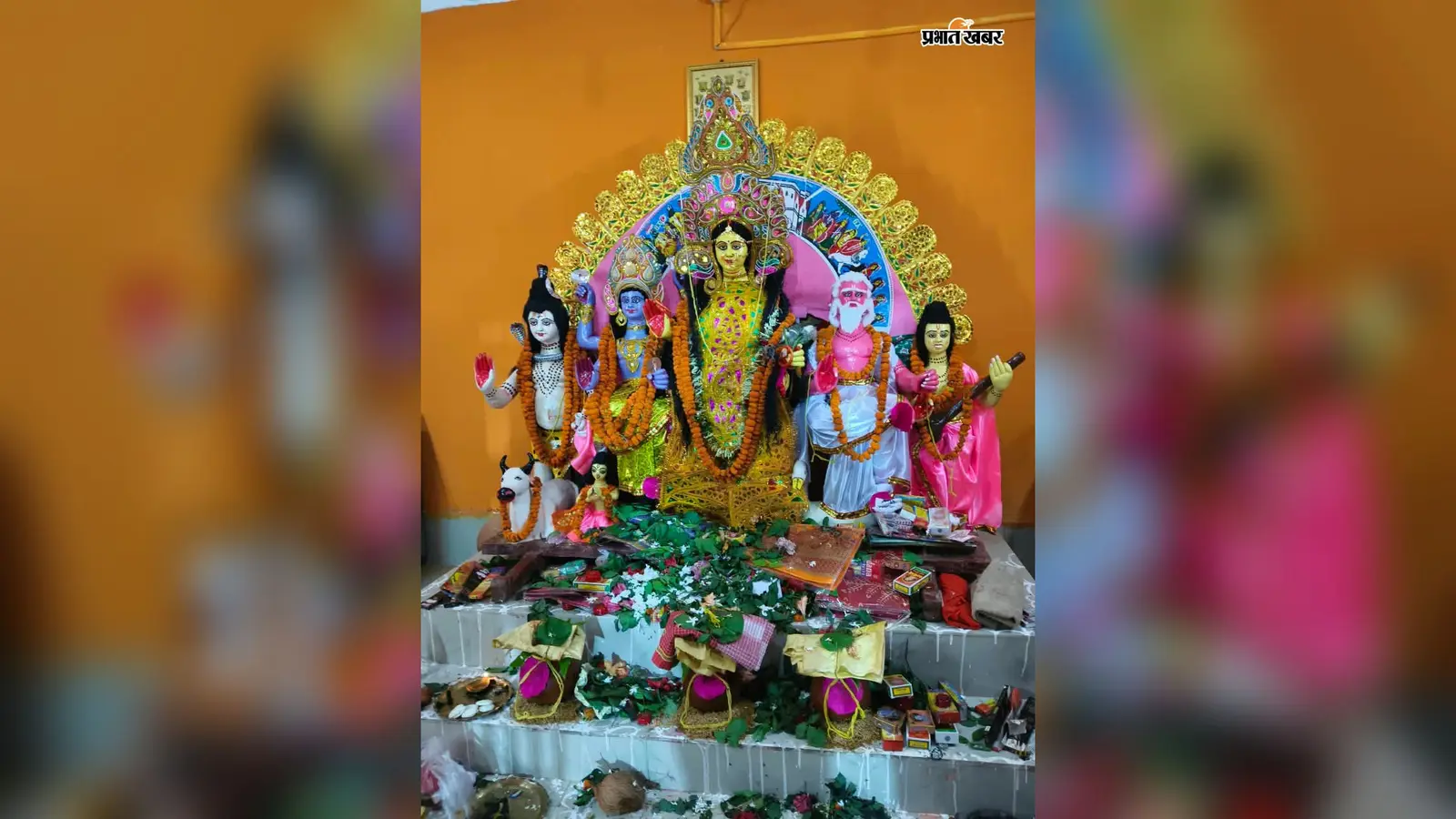 चापाकांदर में कलश यात्रा से होगी लक्खी पूजा की शुरुआत, दो दिन भागवत कथा का आयोजन