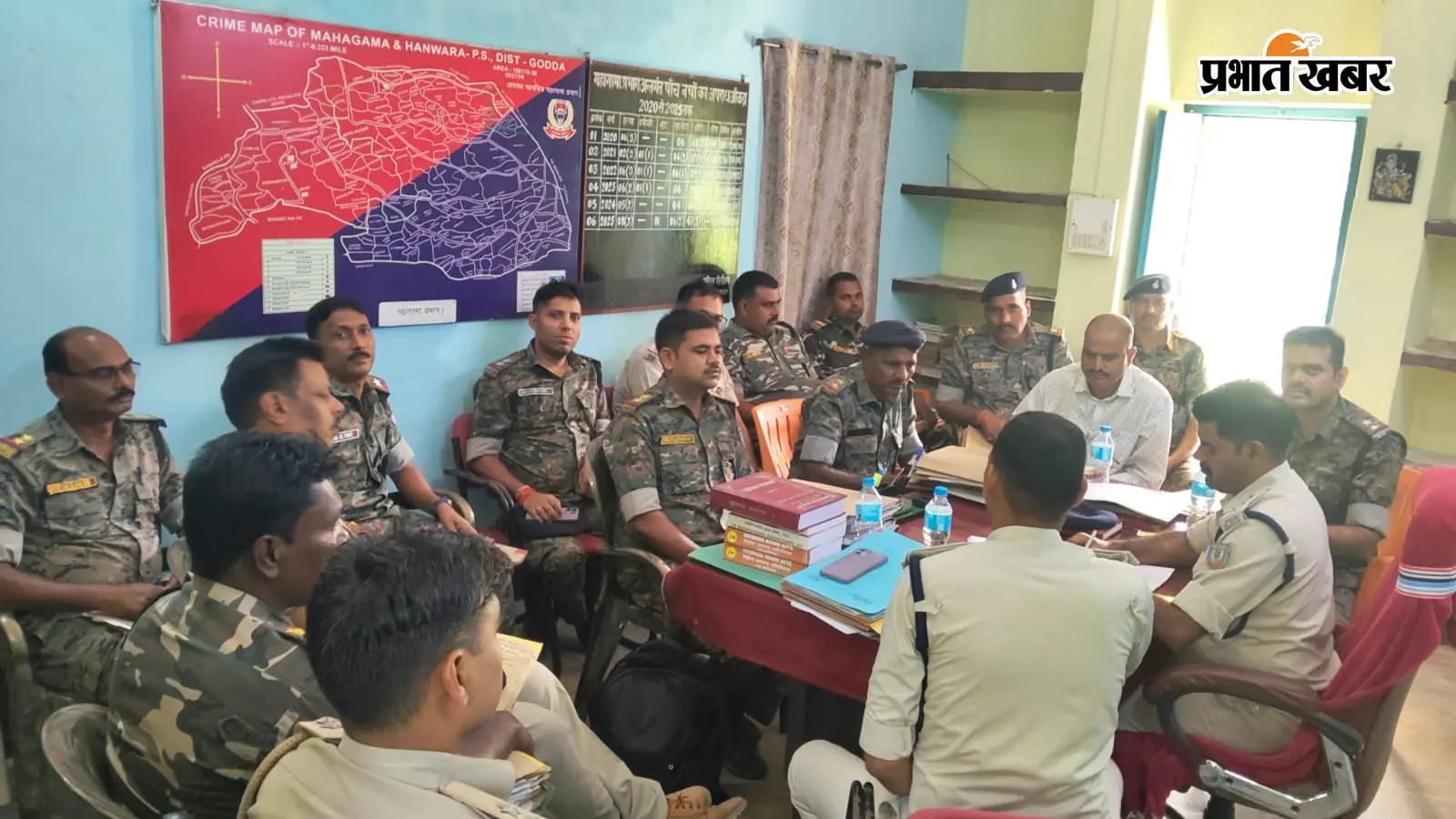 लंबित कांडों पर एसडीपीओ सख्त, महागामा पुलिस को जल्द निष्पादन का निर्देश