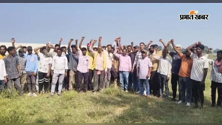 पीवीयूएनएल प्रबंधन के खिलाफ ग्रामीणों में नाराजगी, छाई डैम में ऐश माउंट निर्माण बंद कराने का निर्णय
