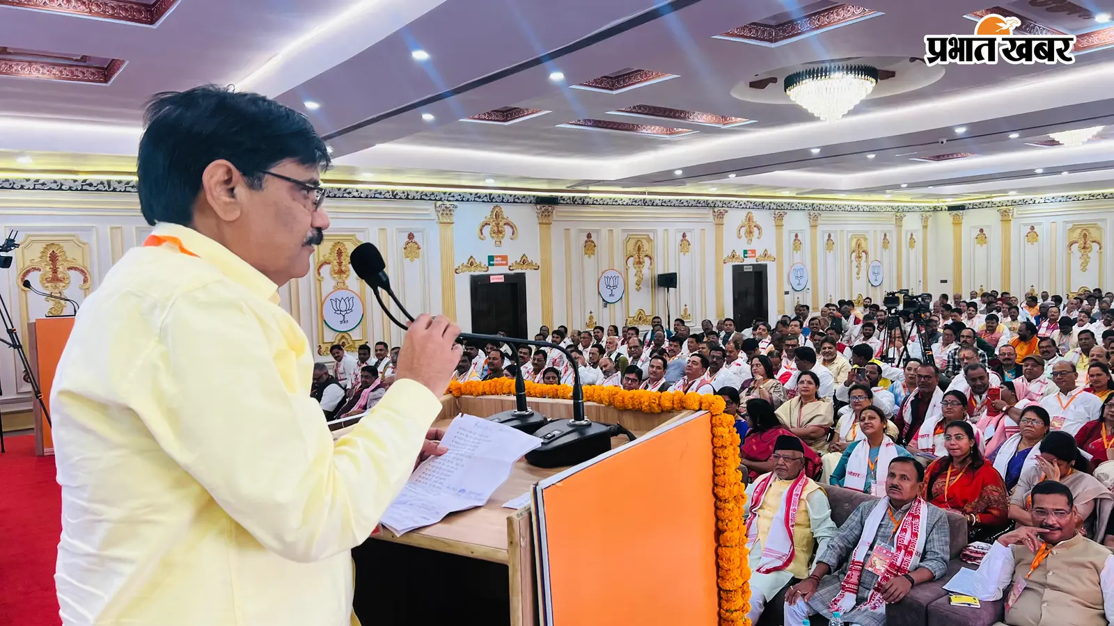 गढ़वा विधायक सत्येंद्रनाथ तिवारी बोले, किसानों और युवाओं के मुद्दों पर सड़क से सदन तक लड़ेगी भाजपा