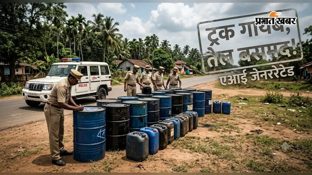 बंगाल से चोरी हुआ सरसों तेल रांची में बरामद, चान्हो में छापेमारी से खुला मामला!