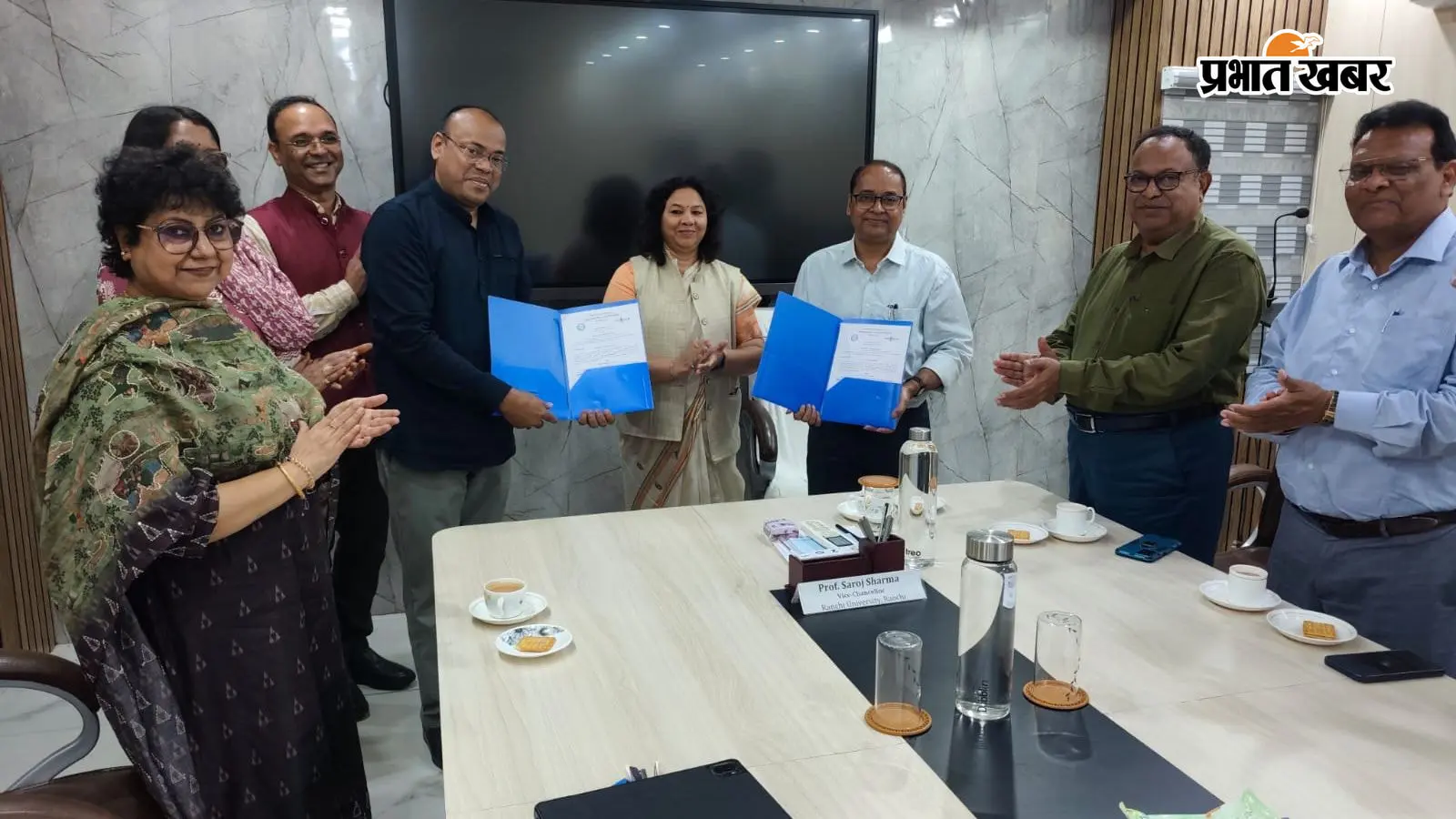रांची यूनिवर्सिटी और स्पिक मैके के बीच एमओयू, बढ़ेंगी सांस्कृतिक गतिविधियां