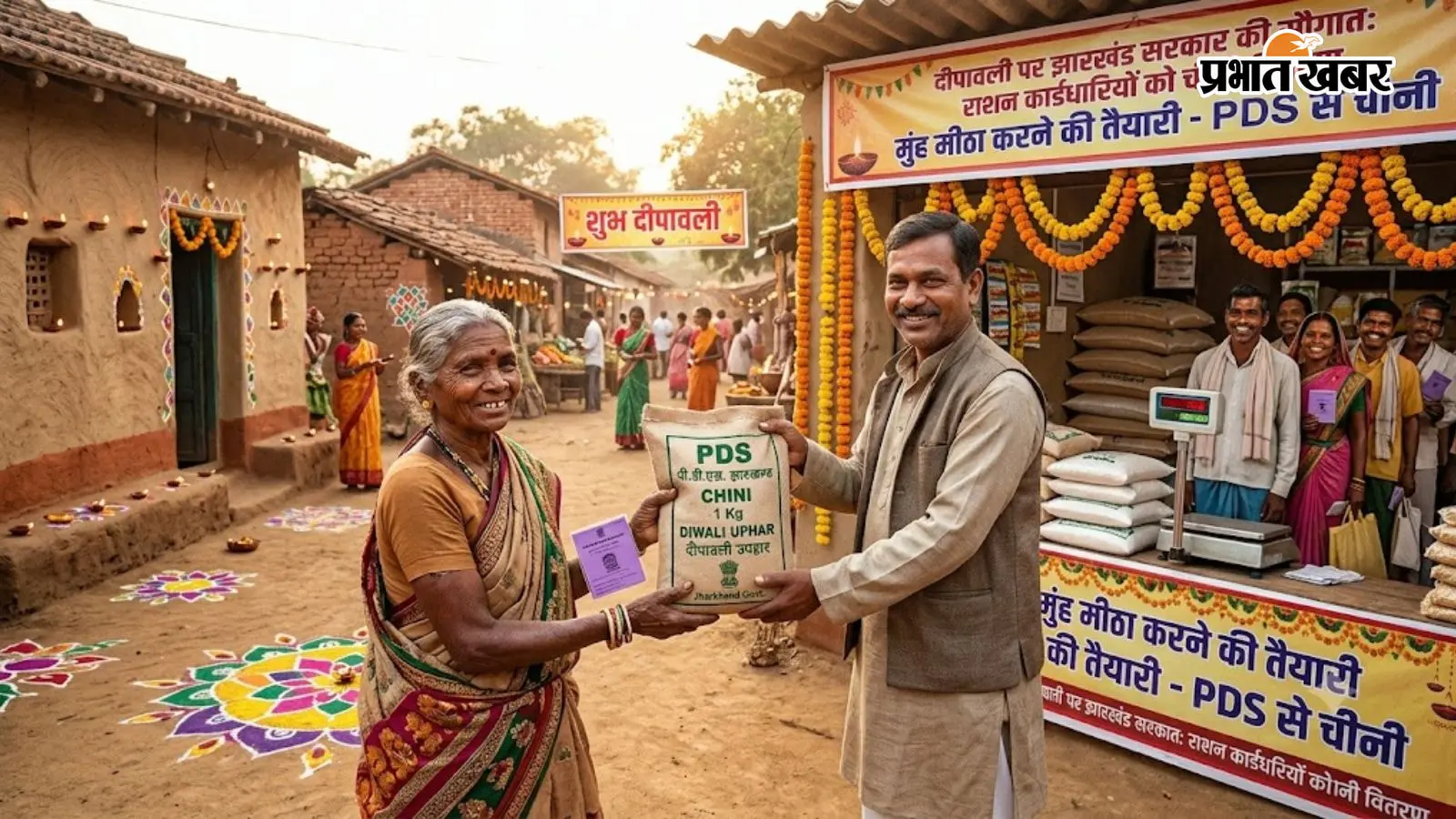 दीपावली पर झारखंड के राशन कार्डधारियों का मुंह मीठा करने की तैयारी, PDS से चीनी देने की कोशिश