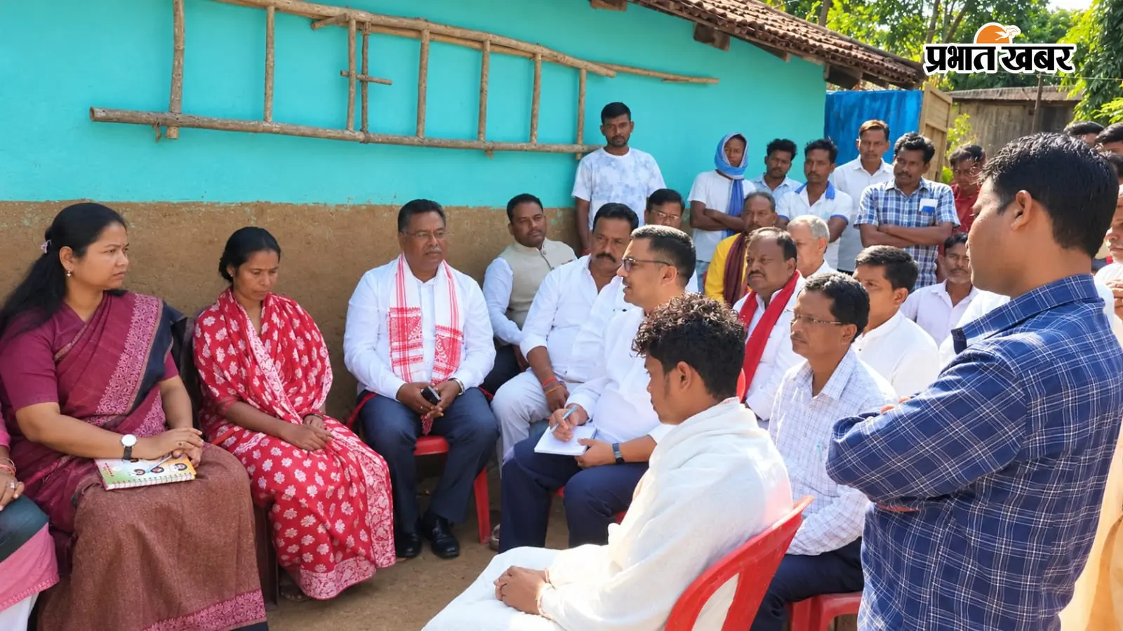 निरंजन महतो की संदिग्ध मौत: भाजपा की जांच समिति ने पीड़ित परिवार से मिलकर ली जानकारी