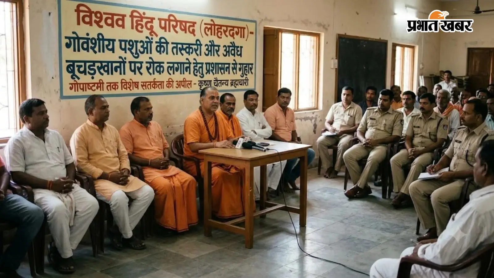 लोहरदगा से उठी गोवंश तस्करी पर सख्ती की मांग, गोपाष्टमी तक विशेष सतर्कता बरतने को कहा