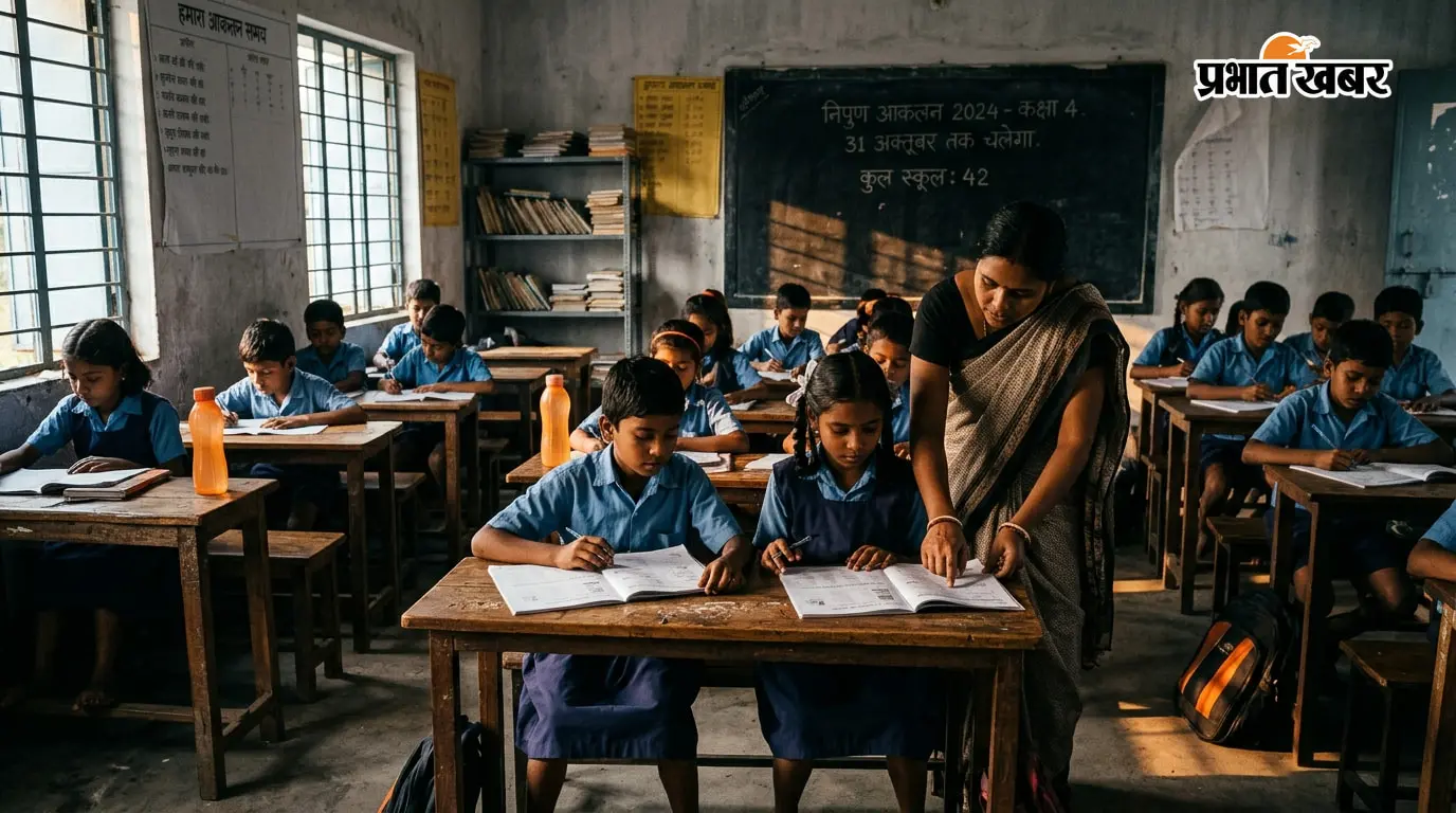 बच्चे कितने निपुण; 31 अक्तूबर तक देवघर के 42 स्कूलों में होगा आकलन