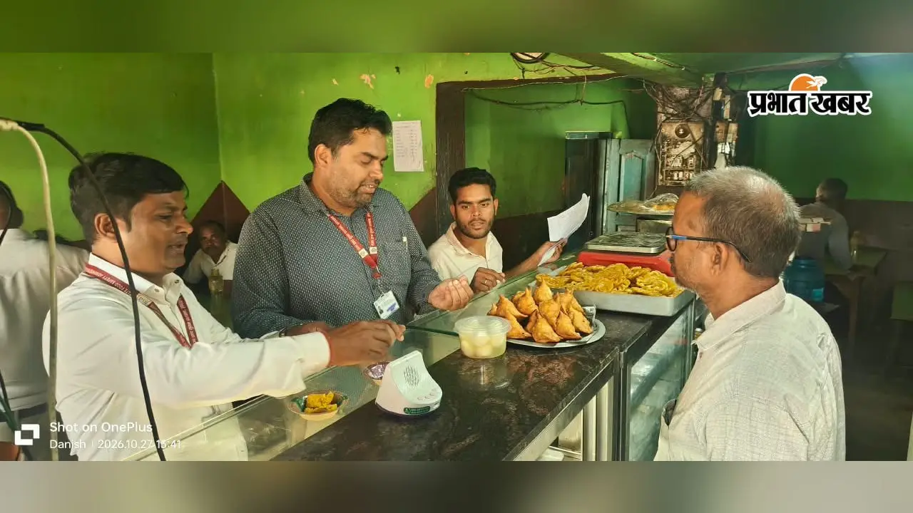दीपावली-छठ से पहले मिठाई दुकानों की जांच, मिलावट पर कार्रवाई की चेतावनी