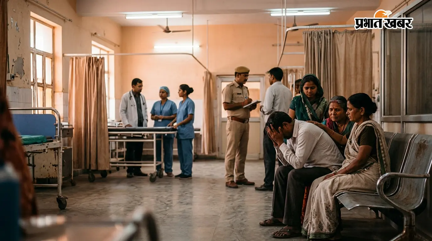 जहरीले पदार्थ के सेवन के बाद अस्पताल पहुंची विवाहिता,इलाज के दौरान मौत