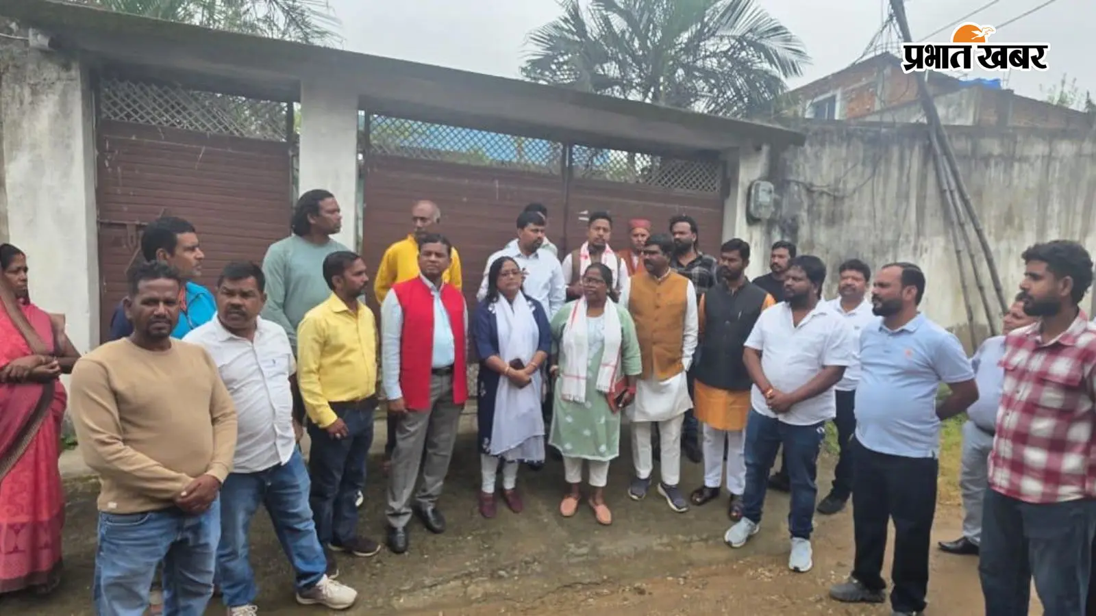 लक्ष्मीकांत मुंडा हत्याकांड की जांच के लिए घटनास्थल पहुंचा भाजपा प्रतिनिधिमंडल