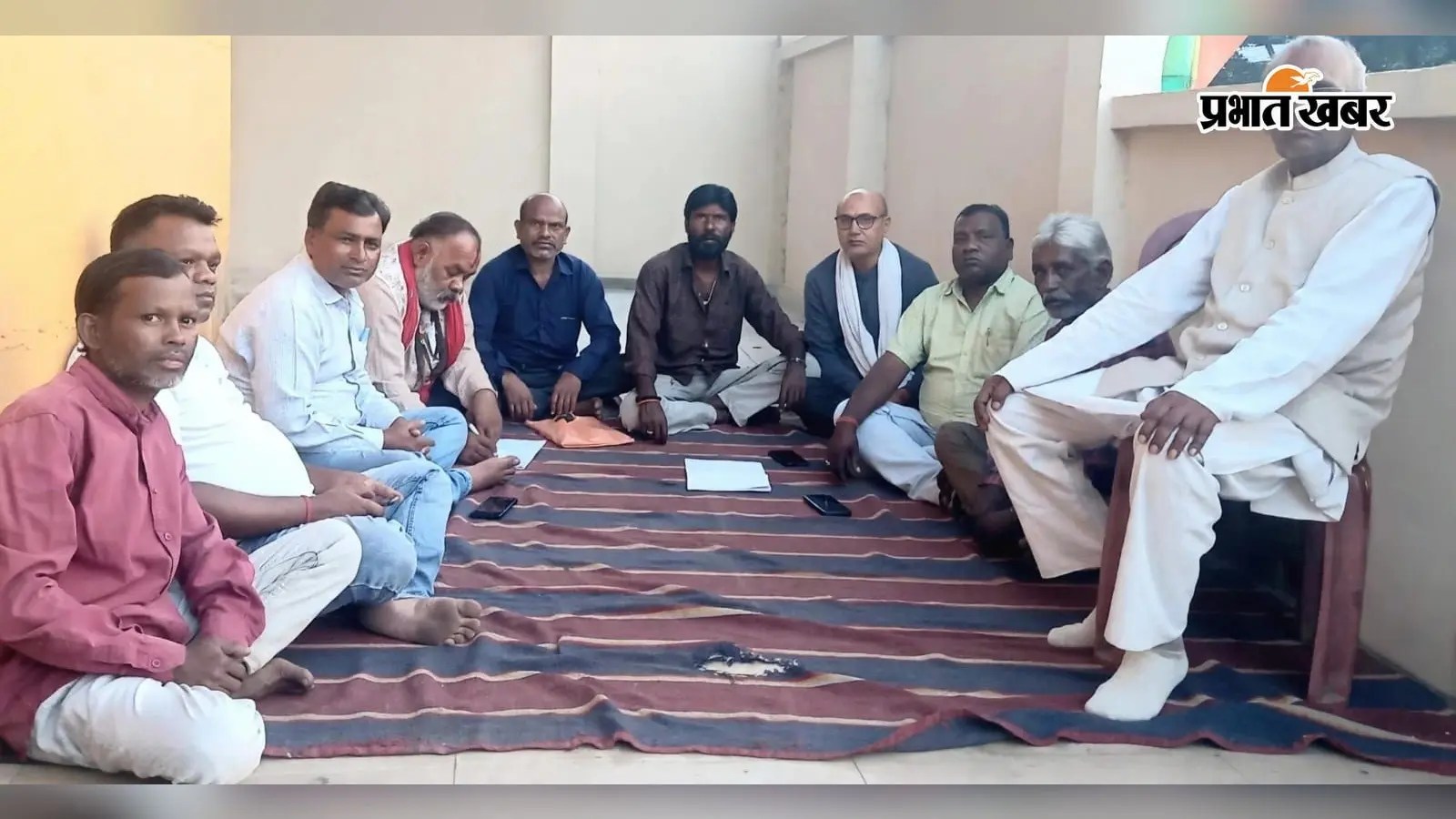 भुरकुंडा में छठ पूजा की तैयारी शुरू, नलकारी नदी घाट की सफाई और सीढ़ियों की मरम्मत का निर्णय