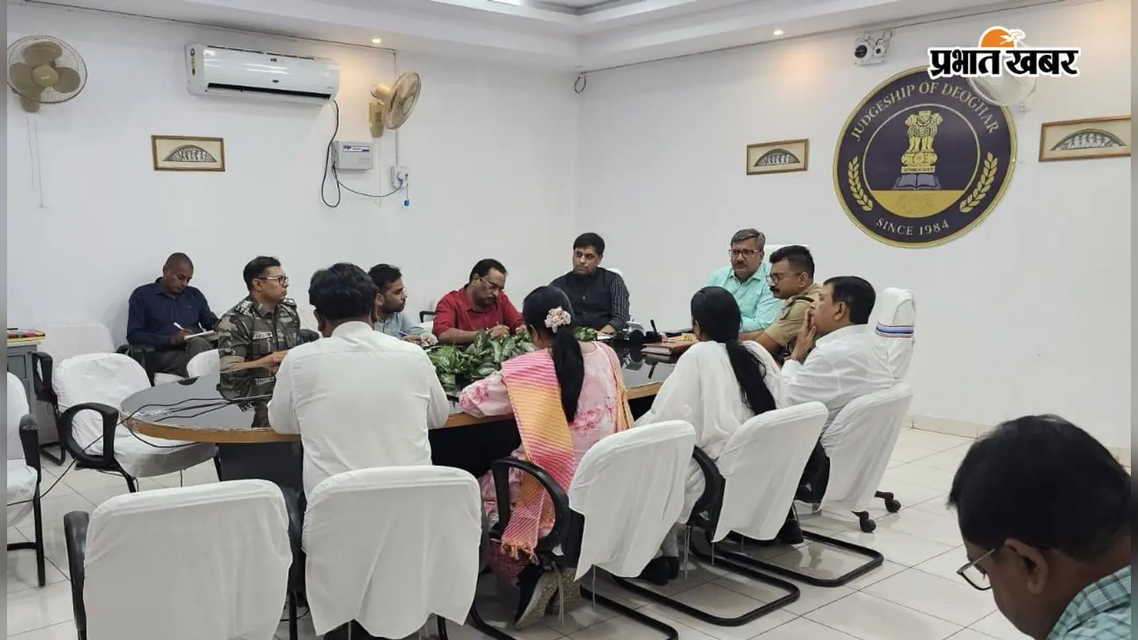 भारत के मुख्य न्यायाधीश के आगमन को लेकर तैयारी तेज, कोर्ट परिसर में लगेगा सशक्तीकरण कैंप