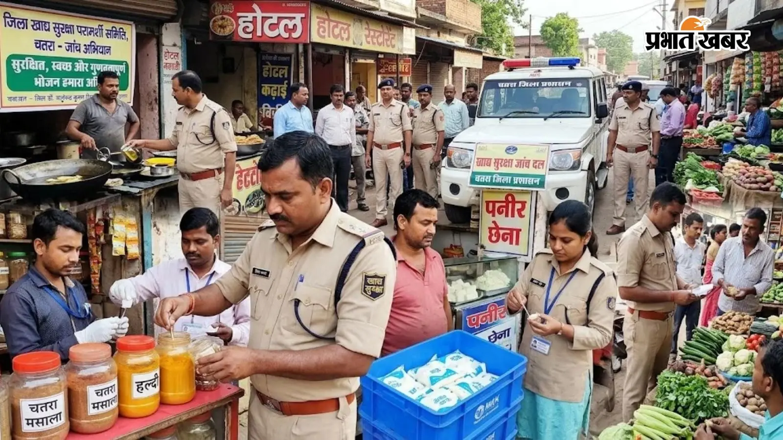 पनीर से लेकर मसालों और तेल तक की होगी जांच, चतरा में खाद्य सुरक्षा को लेकर प्रशासन सख्त