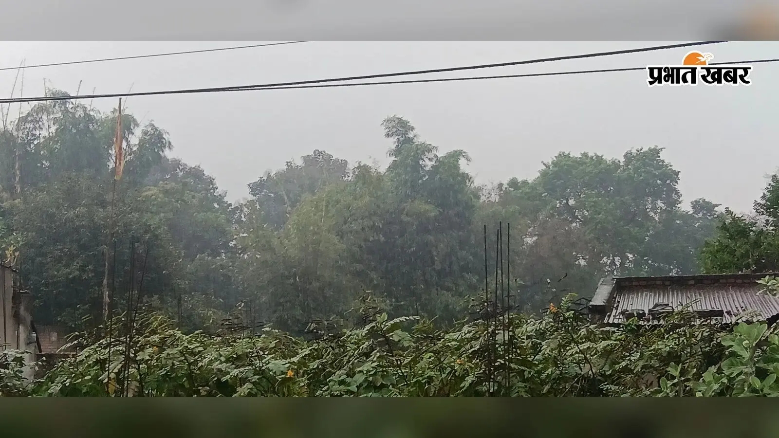 जामताड़ा में अचानक छाया अंधेरा, बारिश से बढ़ी ठंड :अर्नब चक्रवात का असर