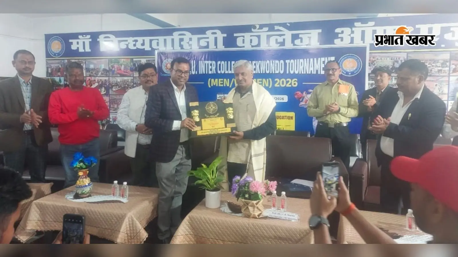 हजारीबाग के संत कोलंबा कॉलेज ने जीते 5 गोल्ड, इंटर कॉलेज ताइक्वांडो में लहराया परचम