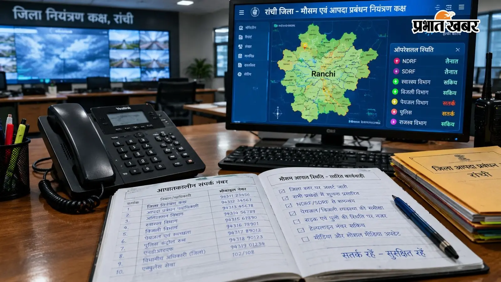 तूफान में पानी की सप्लाई बाधित हुई तो इन नंबरों पर करें कॉल, रांची में इंजीनियर तैनात