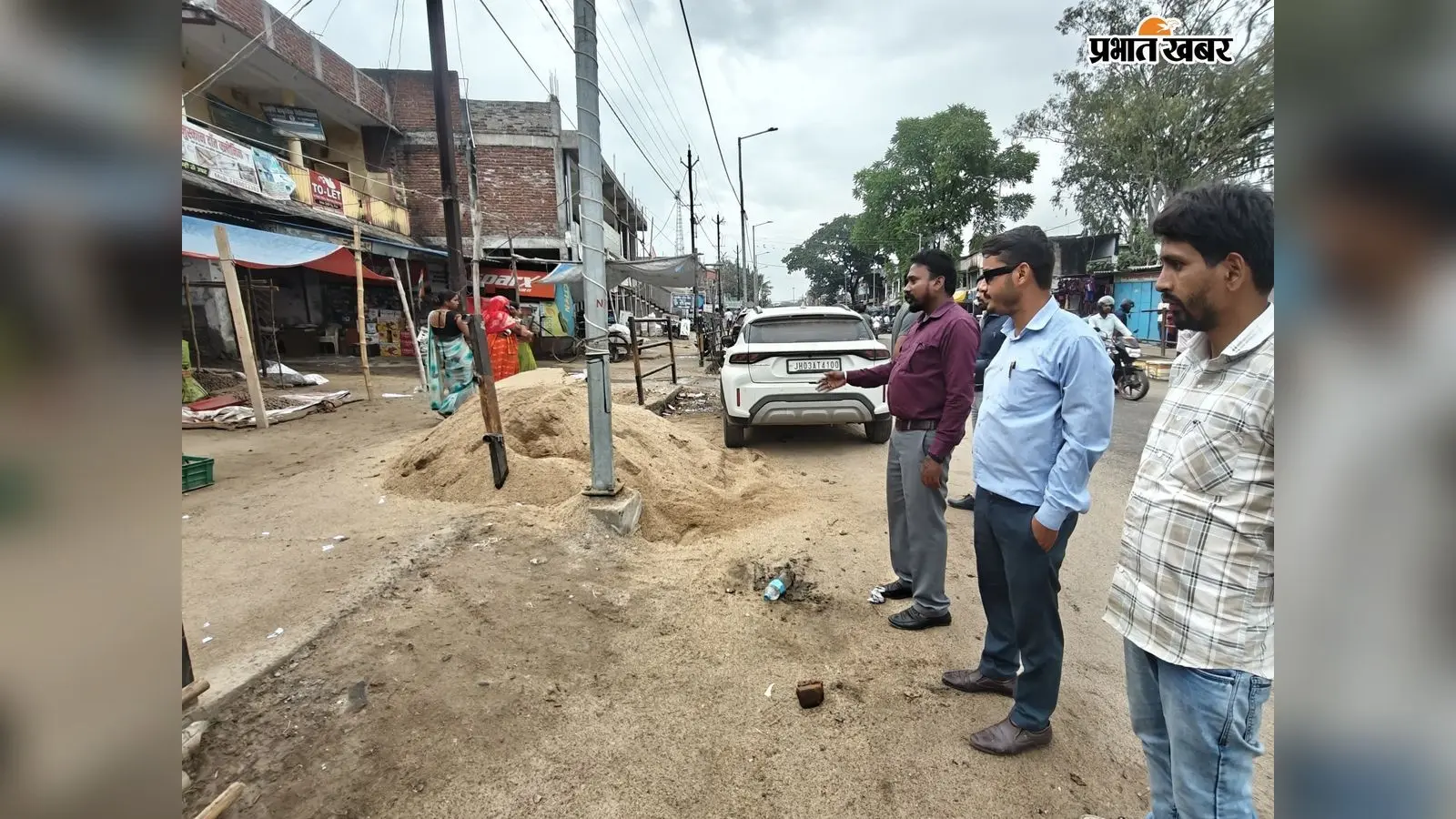 छतरपुर में अतिक्रमण हटाने को लेकर टास्क फोर्स का निरीक्षण, दुकानदारों को चेतावनी