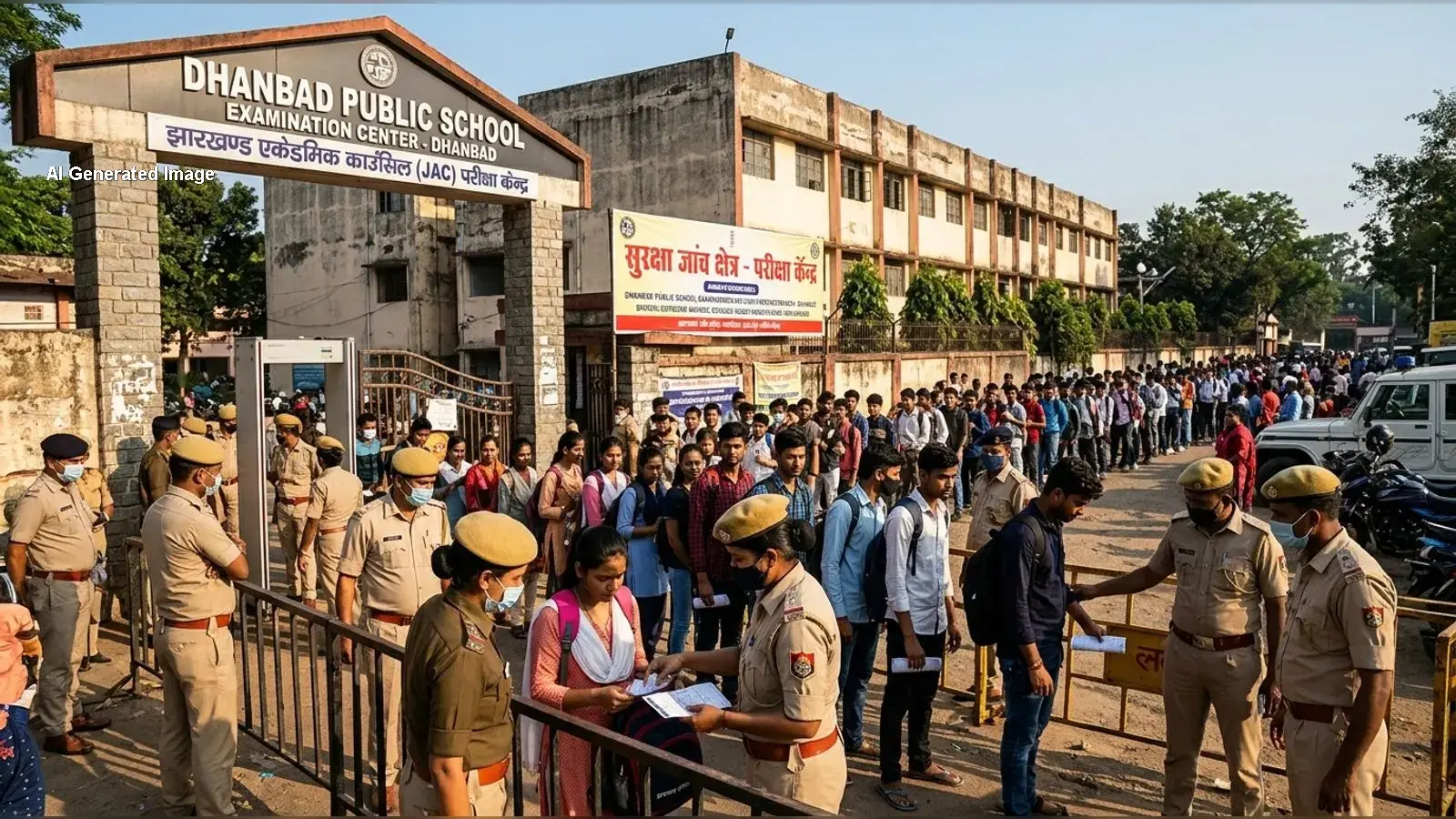 धनबाद: 108 केंद्रों पर 48 हजार से अधिक अभ्यर्थी होंगे शामिल, नकल करने पर होगी सीधी कार्रवाई