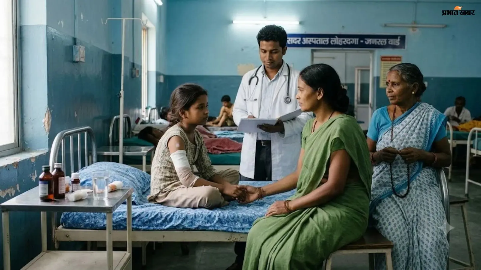 लोहरदगा: मां नहलाने के लिए ले जा रही थी खौलता पानी, 8 साल की बच्ची के साथ हो गया हादसा