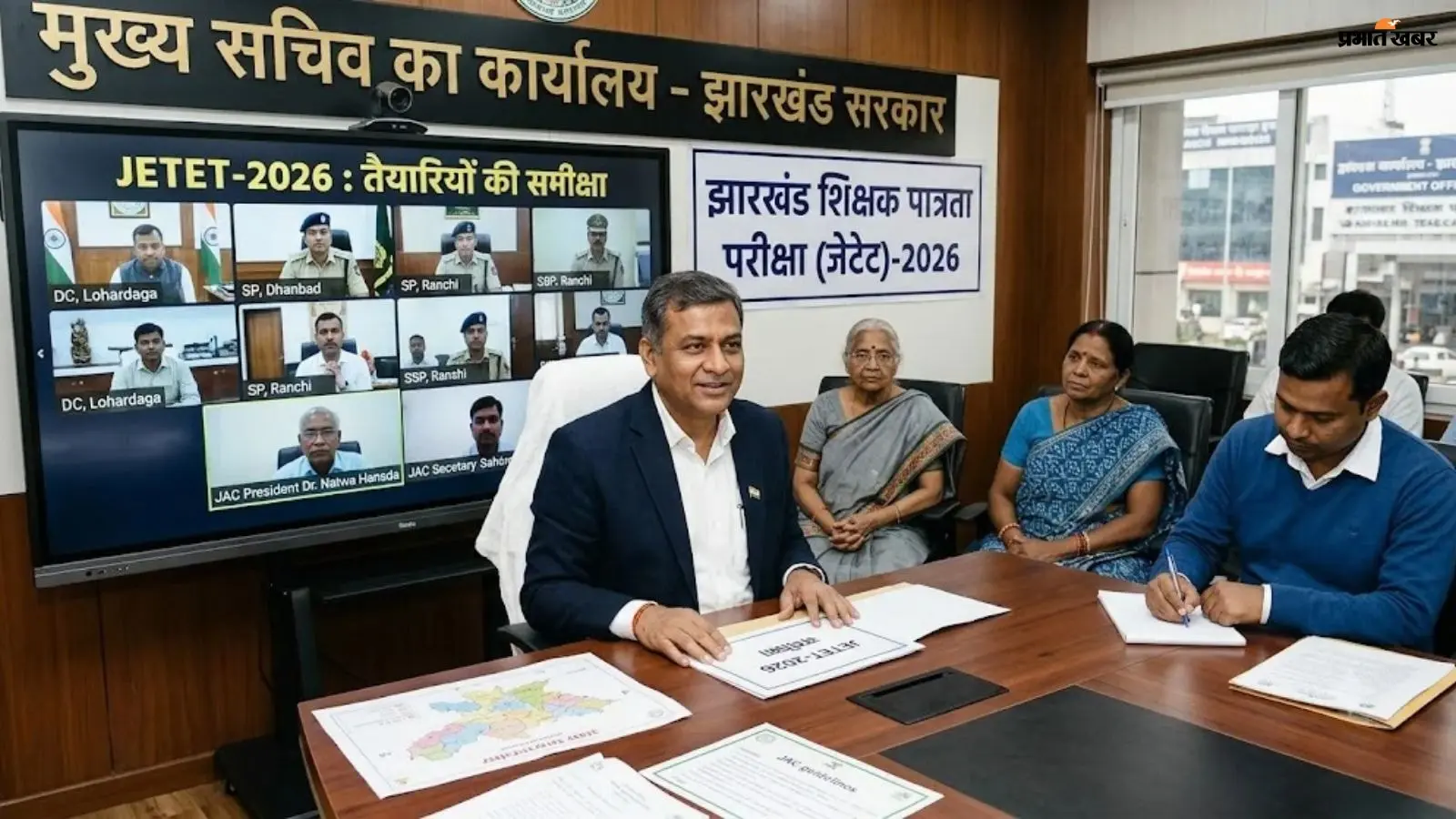 JTET 2026: 1 नवंबर को 5.65 लाख अभ्यर्थियों की परीक्षा, मुख्य सचिव ने दिया सख्त निर्देश