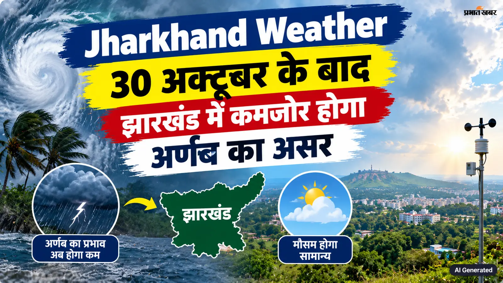 Jharkhand Weather : बारिश के बाद बढ़ेगी ठंड; झारखंड के मौसम को लेकर IMD ने जारी किया नया पूर्वानुमान