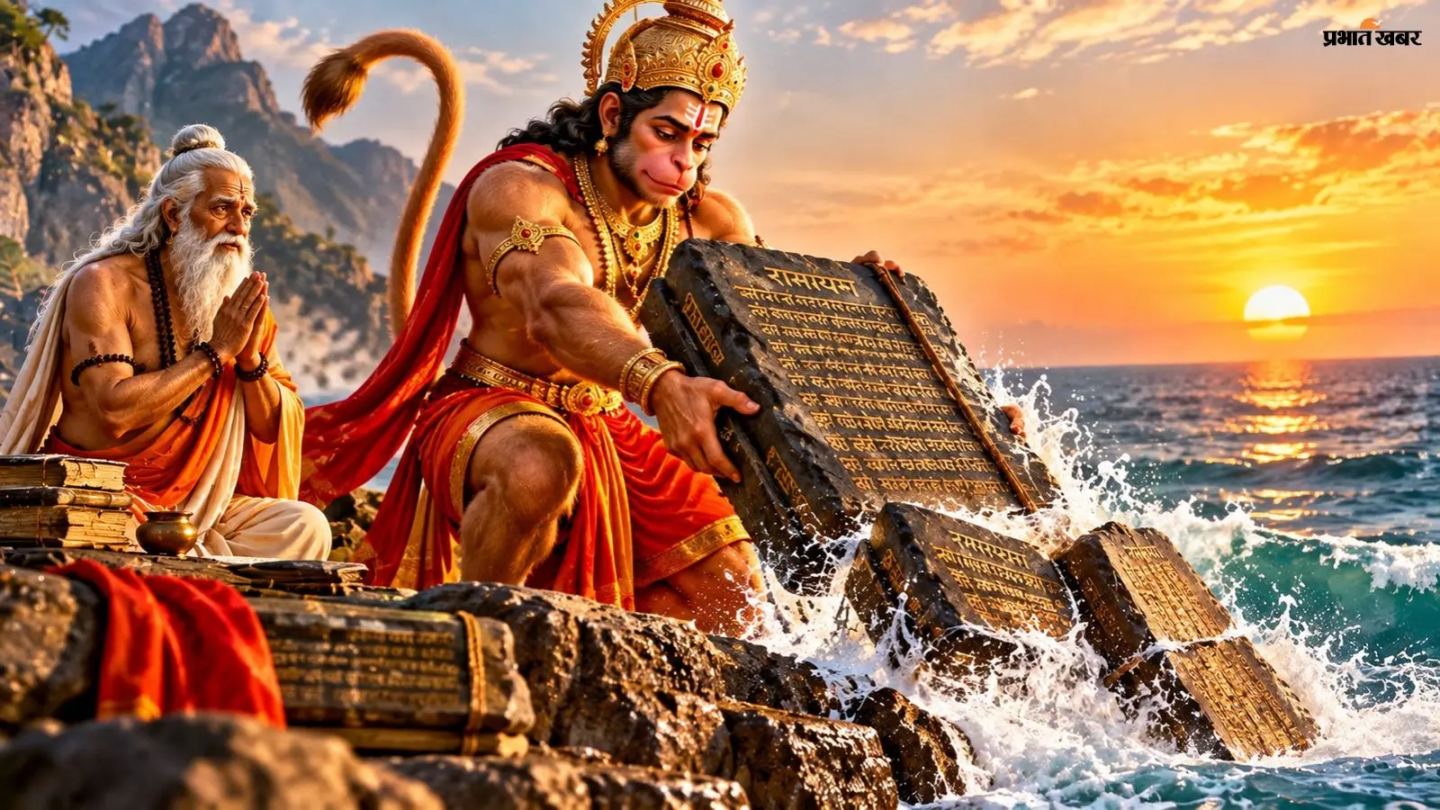 Hanuman Ramayan Story: हनुमान जी ने समुद्र में क्यों डाली रामायण?