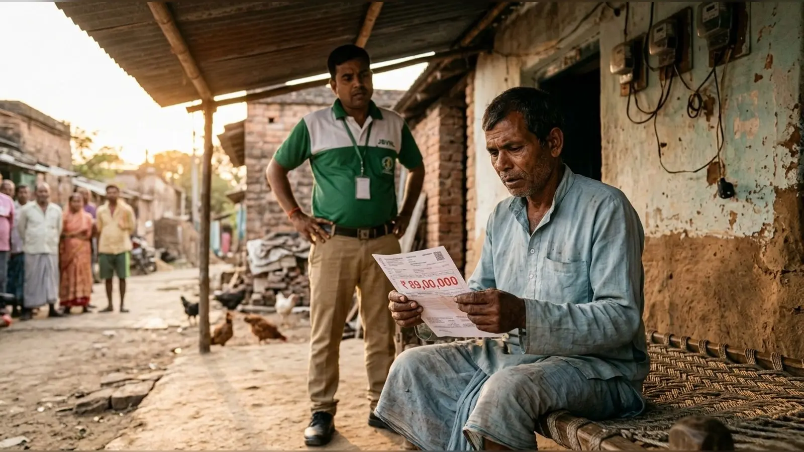 साहिबगंज में बिजली विभाग का महा-ब्लंडर, दिहाड़ी मजदूर को थमाया 89 लाख का बिल