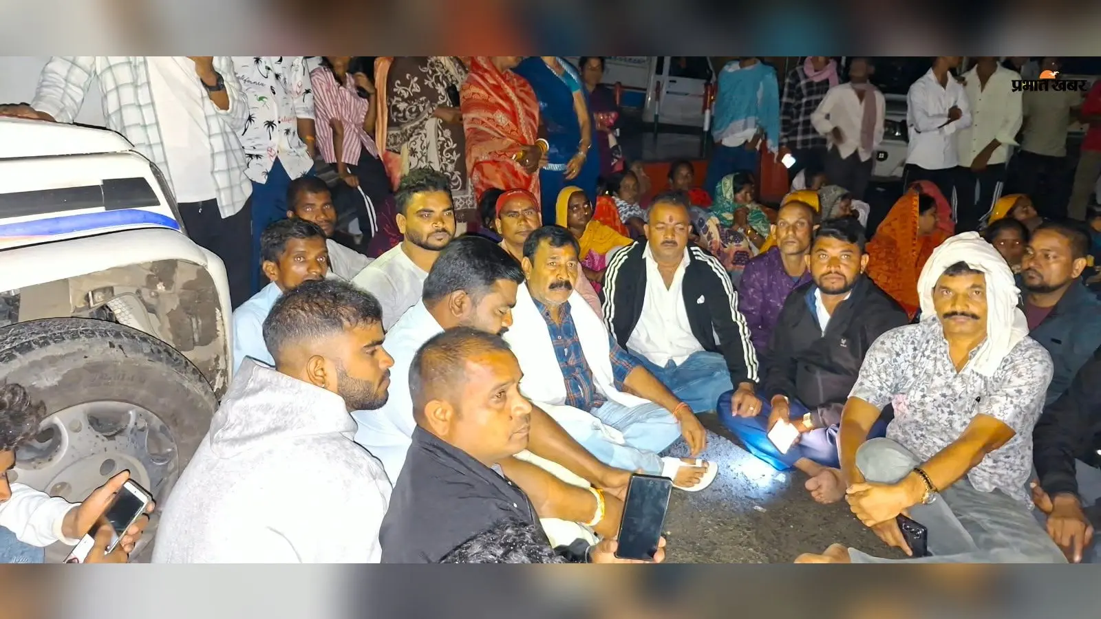 पिकअप की चपेट में आए युवक की रांची में मौत, थाने के बाहर परिजनों का हंगामा