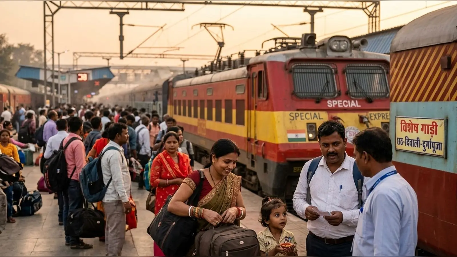 छठ पर रेलवे का बड़ा तोहफा: हावड़ा-लौकहा बाजार के बीच चलेंगी दो स्पेशल ट्रेनें, जसीडीह-मधुपुर समेत 5 स्टेशनों पर ठहराव