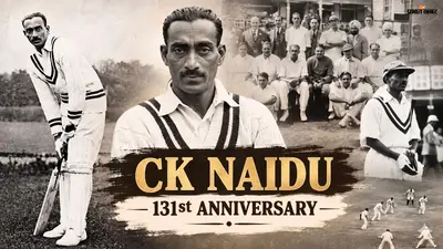 CK Nayudu: 36 साल की उम्र में भारत के लिए किया डेब्यू, बने पहले टेस्ट कप्तान; मारा था ऐसा सिक्स कि नदी पार जा गिरी थी गेंद