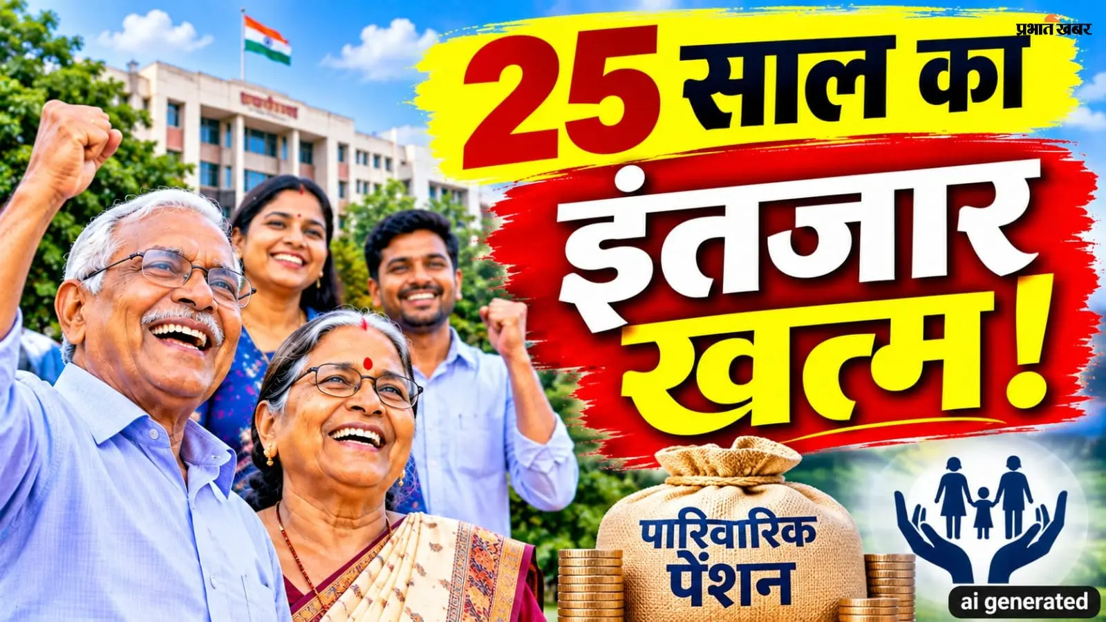 25 साल का इंतजार खत्म! पारिवारिक पेंशन के 118 मामलों का निपटारा