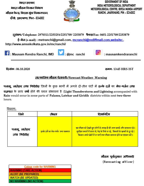 Weather Forecast : ओडिशा के तटीय क्षेत्र में साइक्लोनिक सर्कुलेशन, झारखंड और कर्नाटक में होगी बारिश, जानें बिहार-यूपी-दिल्ली सहित अन्य राज्यों के मौसम का हाल