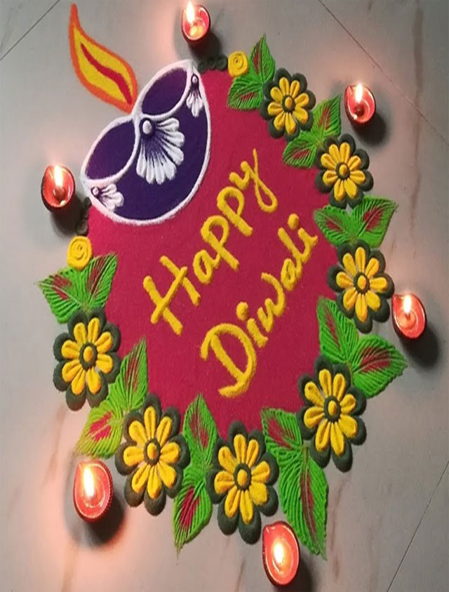 Diwali Simple Rangoli 2022: इस दिवाली घर को सजाएं ट्रेंडी रंगोली से, यहं देखें खूबसूरत डिजाइन
