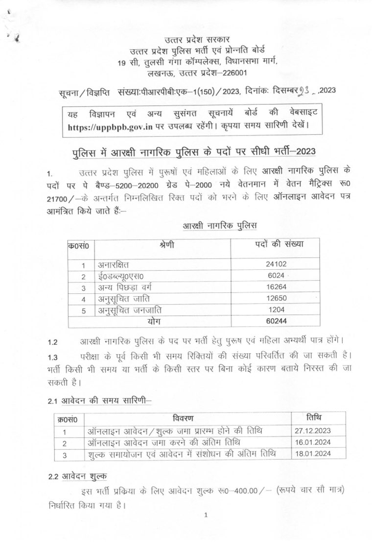UP Breaking News Live: यूपी में आईपीएस अधिकारियों का हुआ प्रमोशन, रमित शर्मा और संजीव गुप्ता बने ADG