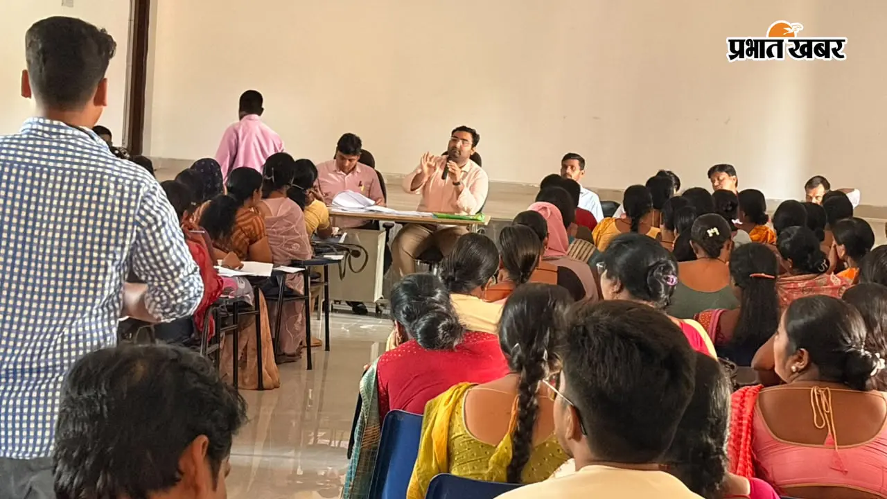 SIR-2026 को लेकर जयनगर में बैठक, पात्र मतदाता नाम से न छूटे इसका निर्देश